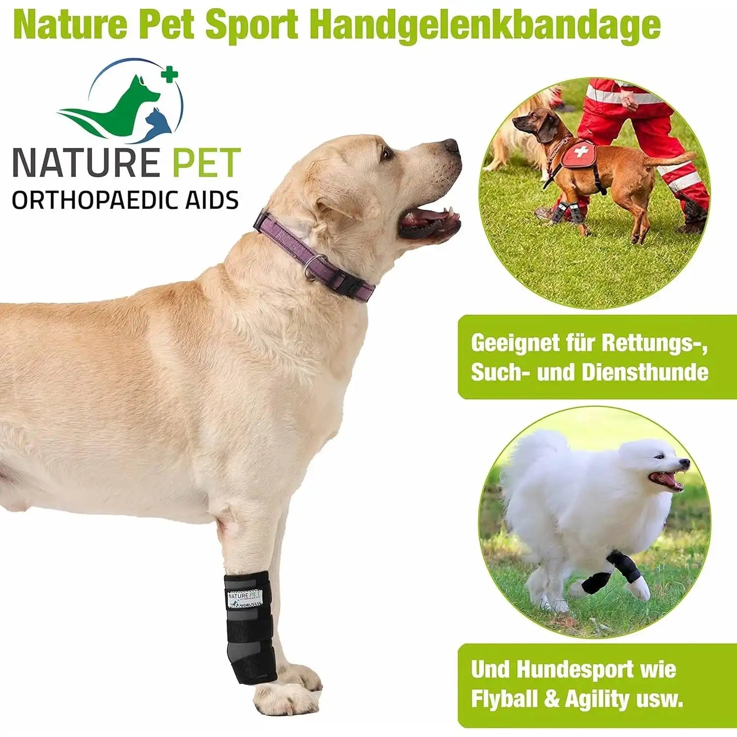 Sport Bandage für Hunde by Nature Pet
