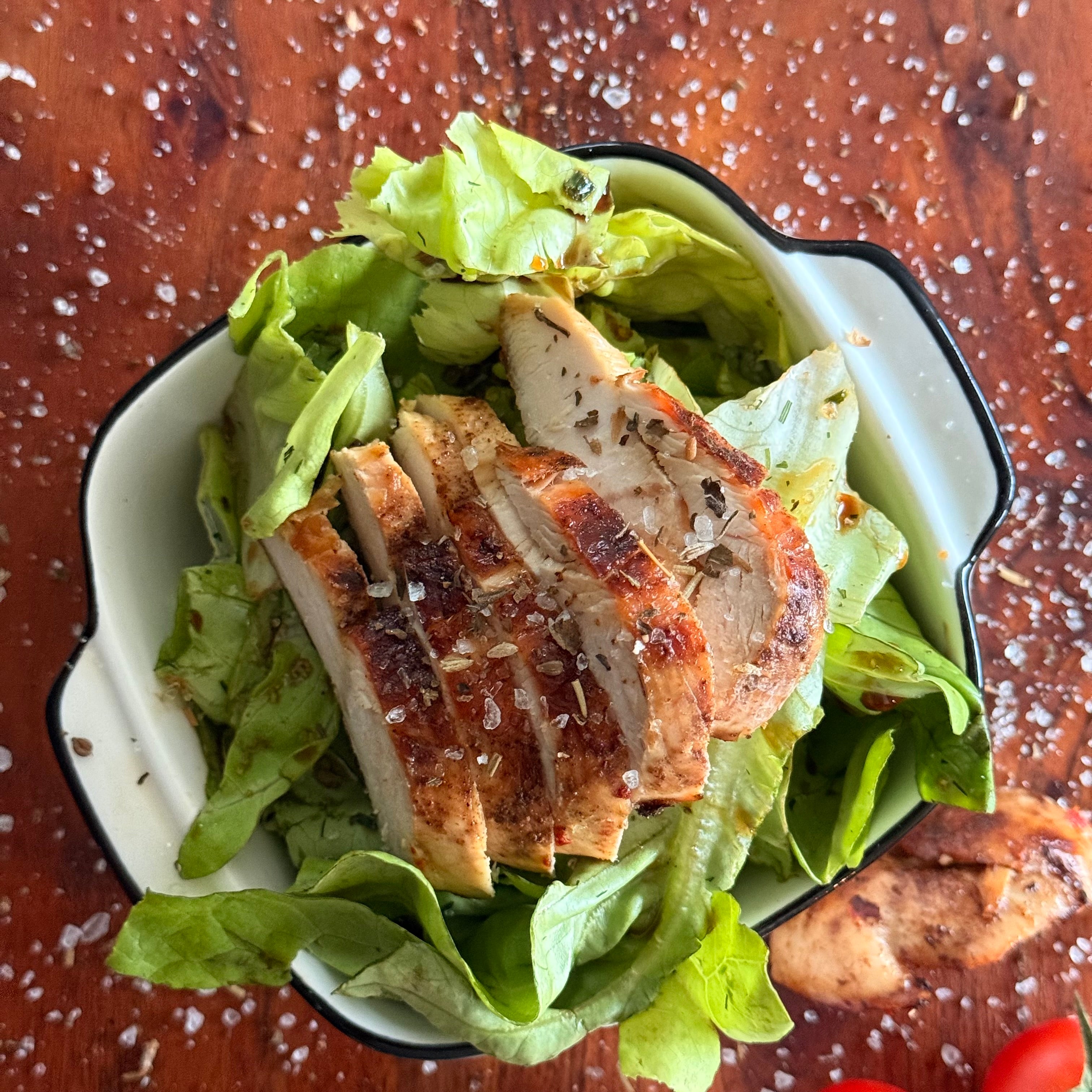 Mediterranes Salz Mit Rosmarin Basilikum Thymian Anis Lavendelblüten Ideal Zu Pasta Fisch Ofenkartoffeln Tomaten