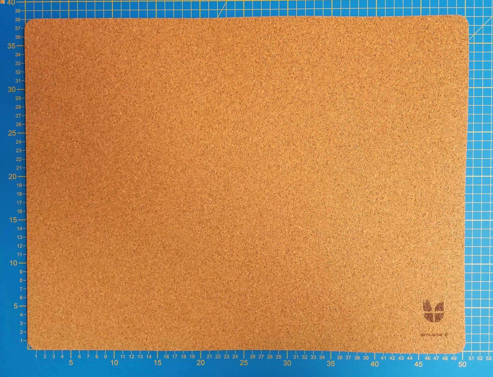 Schreibtischunterlage aus Filz und Kork | 38 x 50cm | anthrazit