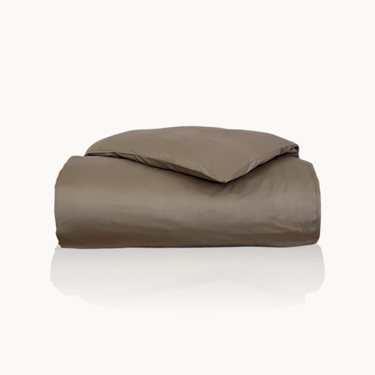 Charm Baumwolle Satin Deckenbezug Aus Extralangstapelige Ägyptische Baumwolle Mit Seidigem Fall