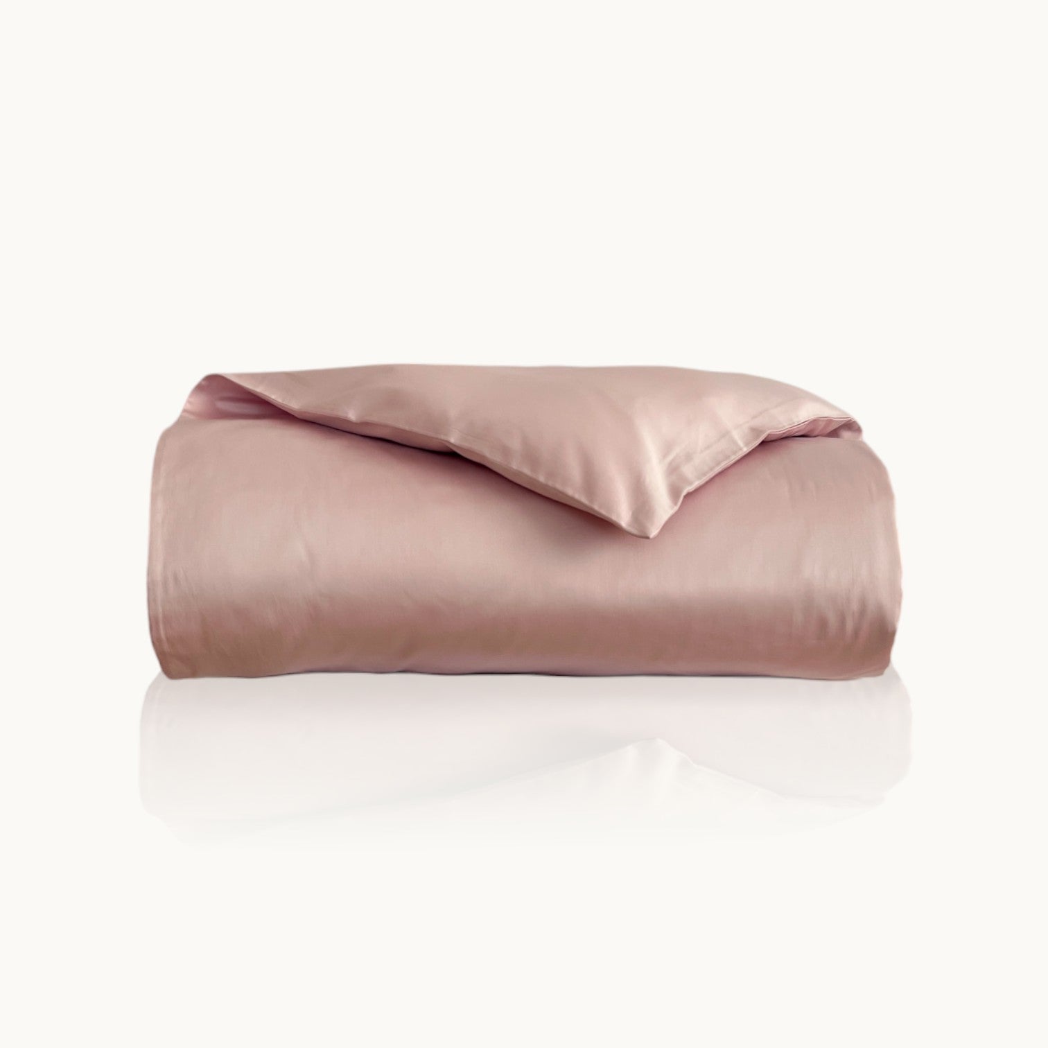 Charm Baumwolle Satin Deckenbezug Aus Extralangstapelige Ägyptische Baumwolle Mit Seidigem Fall