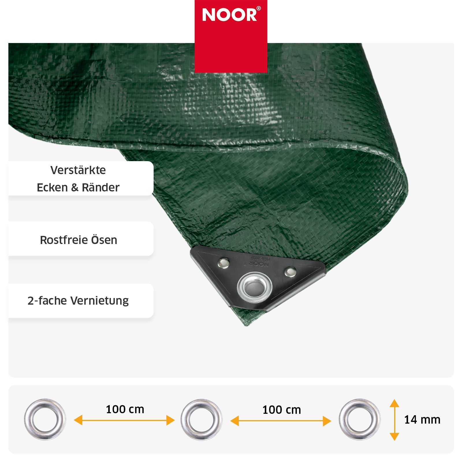 Abdeckplane EASY 90g/m² - in 6 Größen