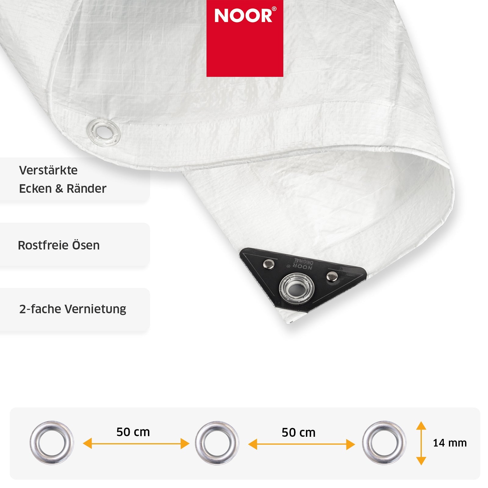 Abdeckplane SUPER 200g/m² - in 19 Größen