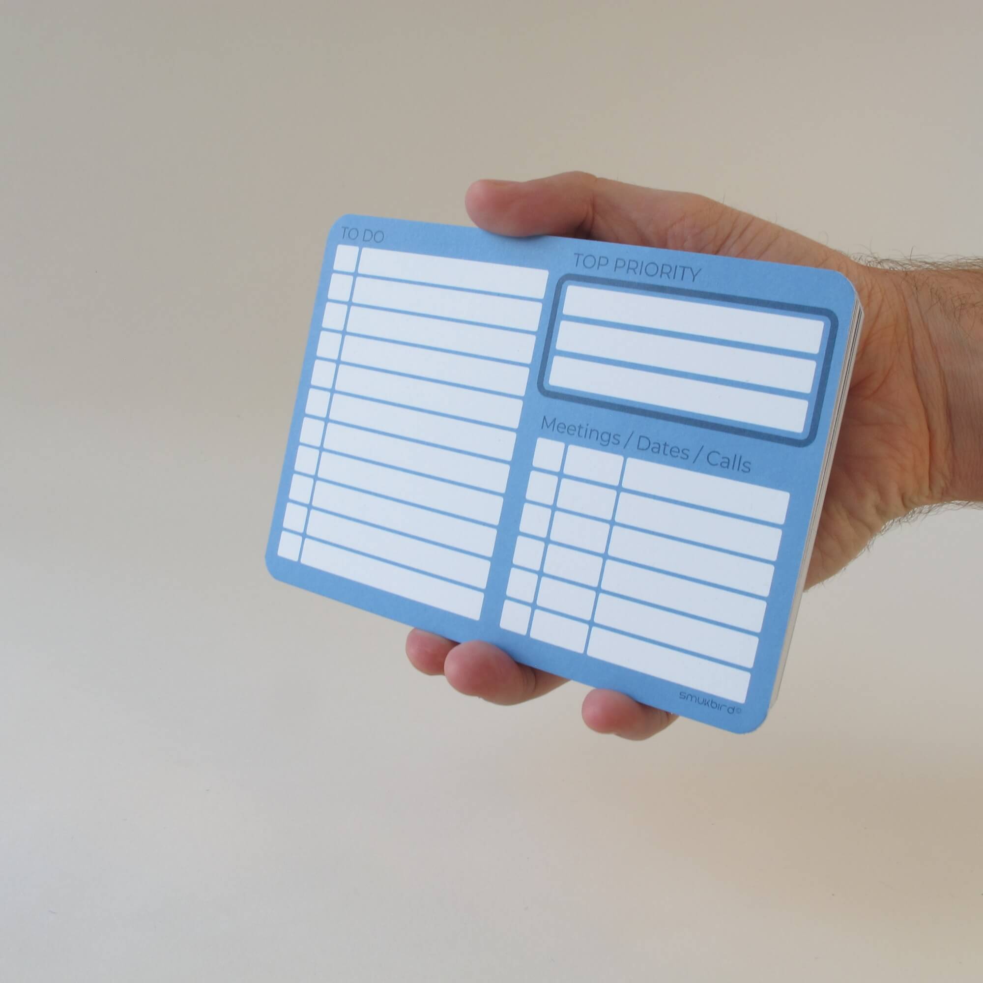 Notizzettel Karten "ToDo" | 50er Nachfüllpack aus Recyclingpapier