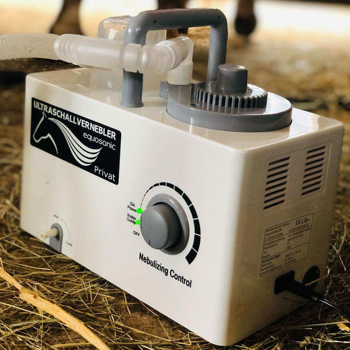 Inhalator für Pferde Equosonic Privat Starter Paket by Medizintechnik Hartwig GmbH