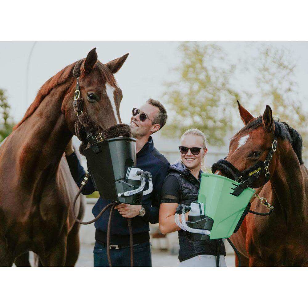 Inhalator für Pferde equosonic free Starterpaket by Medizintechnik Hartwig GmbH