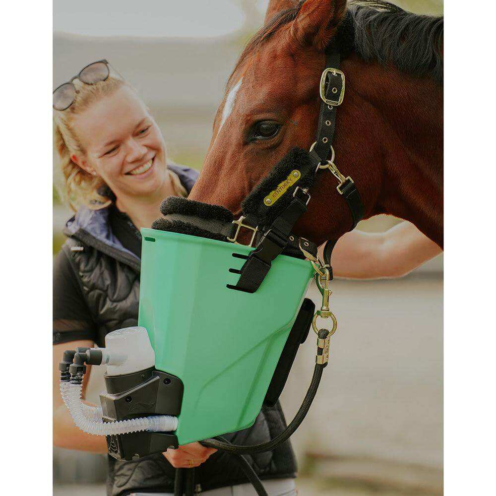 Inhalator für Pferde equosonic free Starterpaket by Medizintechnik Hartwig GmbH
