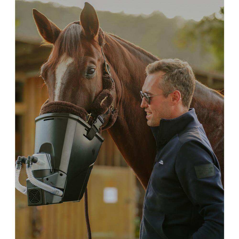 Inhalator für Pferde equosonic free Starterpaket by Medizintechnik Hartwig GmbH