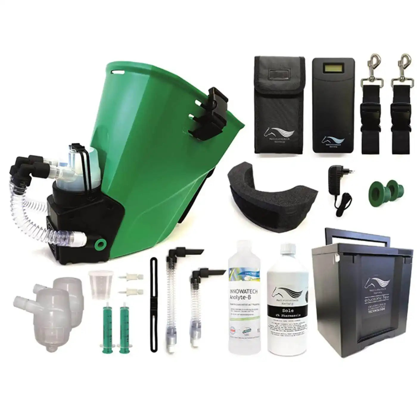 Inhalator für Pferde equosonic free Starterpaket by Medizintechnik Hartwig GmbH