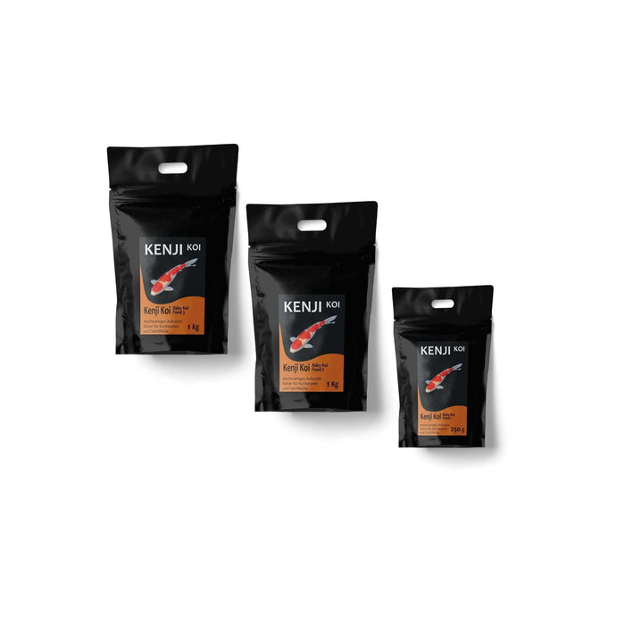KENJI KOI Baby Food 1–3 Aufzucht-Futterset