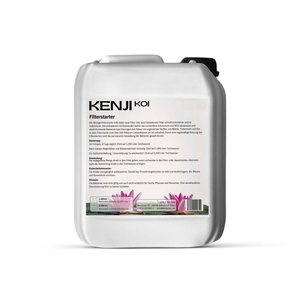 KENJI KOI Filterstarter, 5000 ml