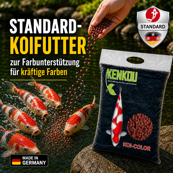 KENKOU® Koi-Color  Koi Farbfutter schwimmend