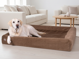 SABRO Hundebett KUDDE Kuschelfell (vegan)