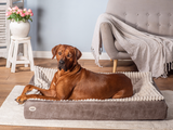 SABRO Hundebett KUDDE veganes Wildleder
