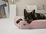 SABRO Hundebett KUDDE Pastell Kunstleder