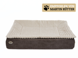 SABRO Hundebett KUDDE veganes Wildleder