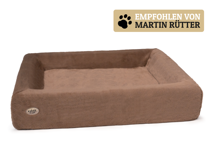 SABRO Hundebett KUDDE Kuschelfell (vegan)