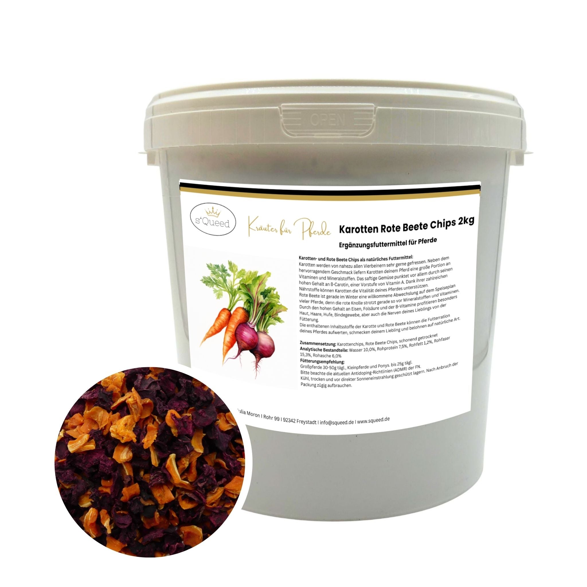 Karotten Rote Beete Chips Für Pferde Natürlicher Knabberspaß Mit Wertvollen Nährstoffen Ergänzungsfuttermittel