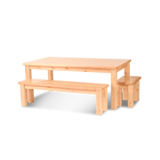 Vanessa Esstisch 120-160-190cm | 100% Bio Kiefer Massivholz