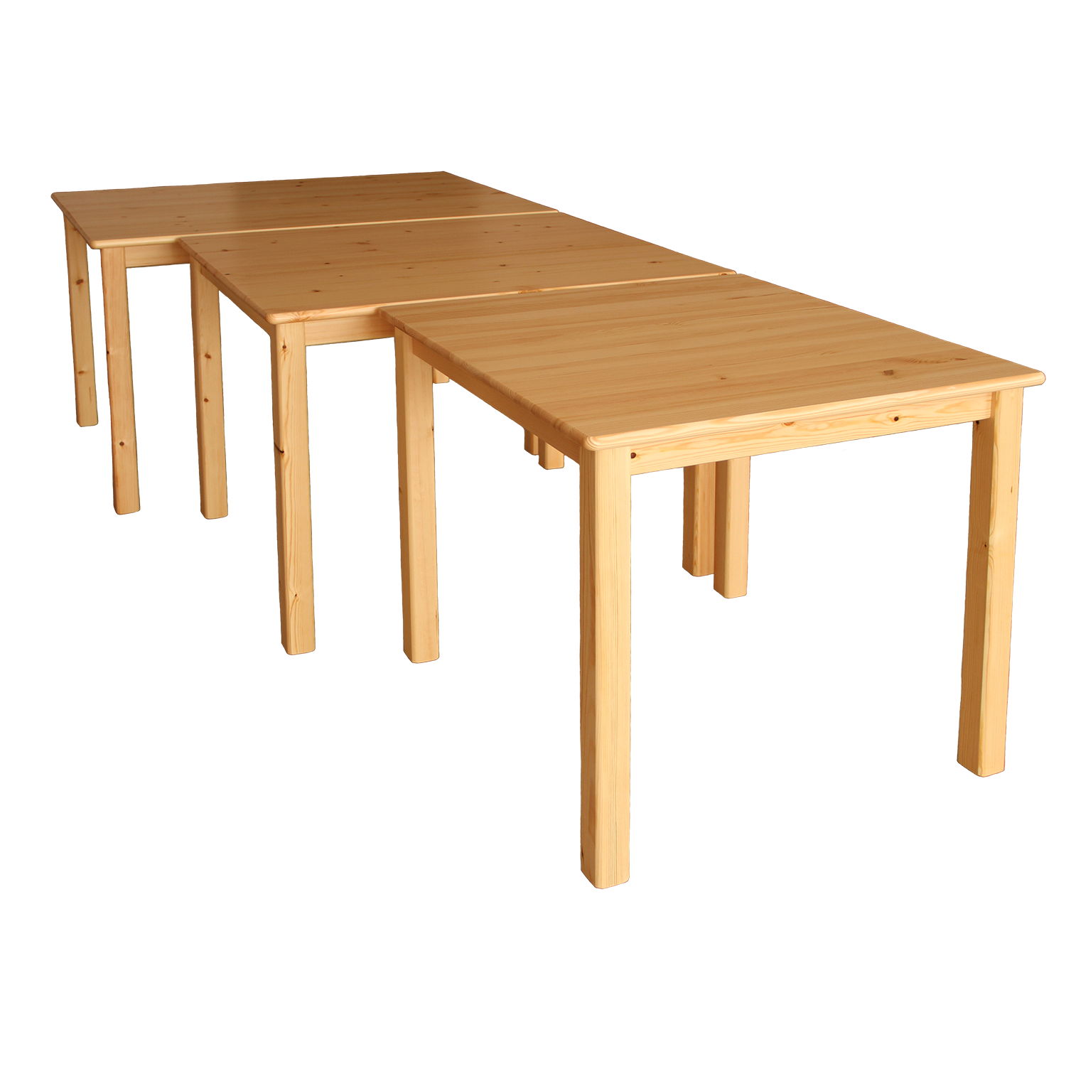 Leo Esstisch 80-100-120-160-180 cm | 100% Bio Kiefer Massivholz