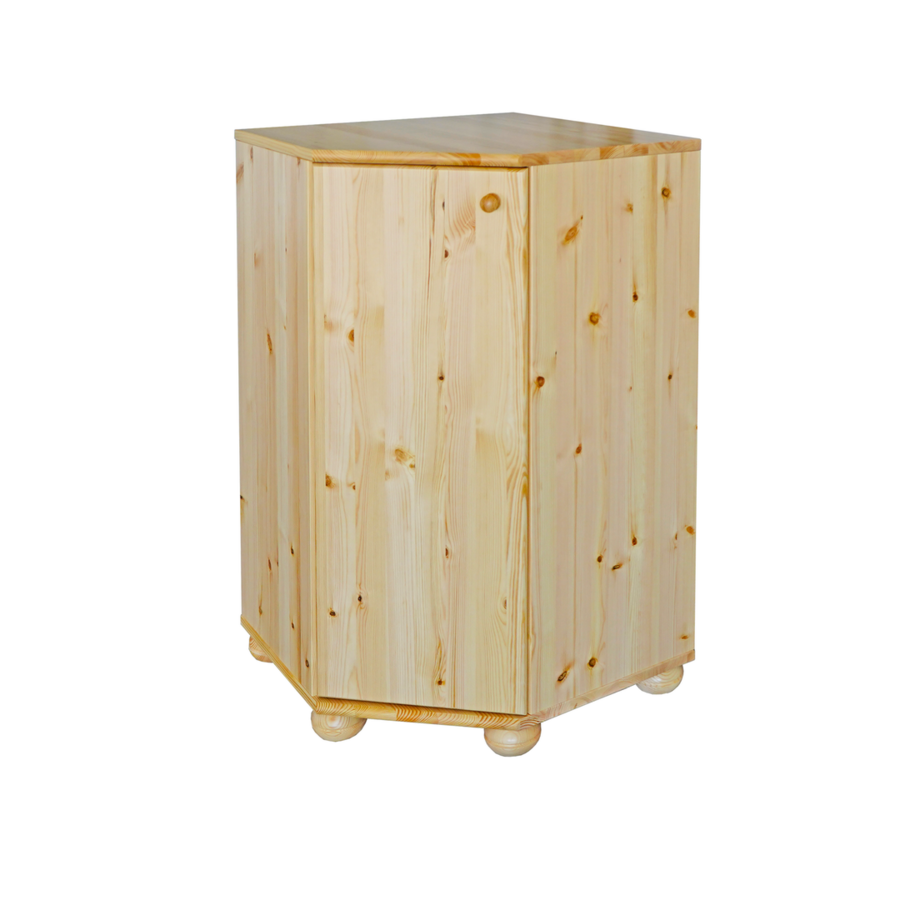 Anika Kiefer Massivholz Eck-Kommode  | 100% Bio Kiefer