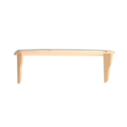 Claudia Bücherregal / Wandregal 1er | 100% Bio Kiefer Massivholz