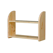 Eva Bücherregal / Wandregal 2er | 100% Bio Kiefer Massivholz