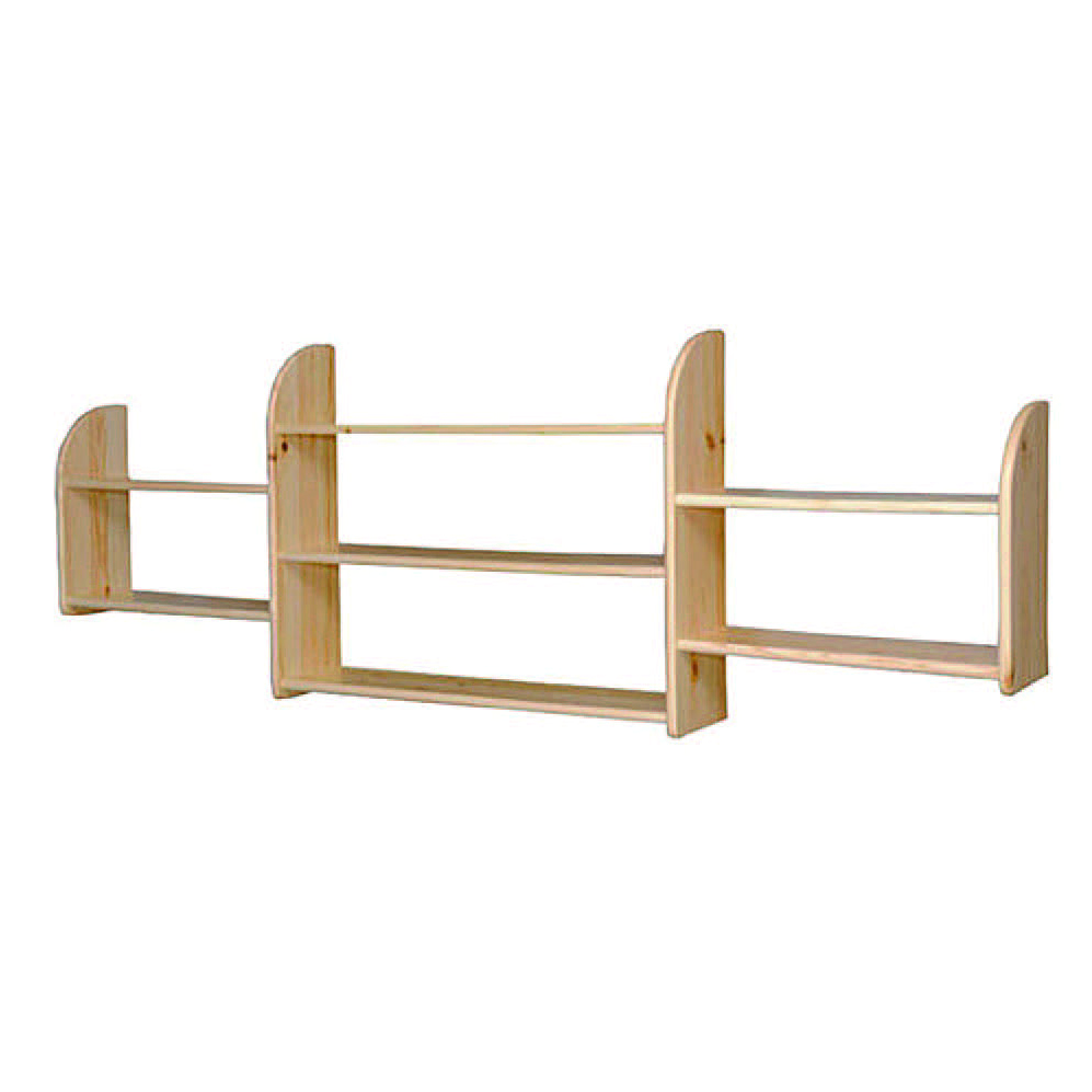 Eva Bücherregal / Wandregal XXL | 100% Bio Kiefer Massivholz