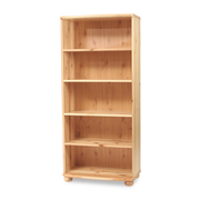 Claudia Büroschrank Dielenschrank | mit 5-Regalfächern | 100% Bio Kiefer Massivholz