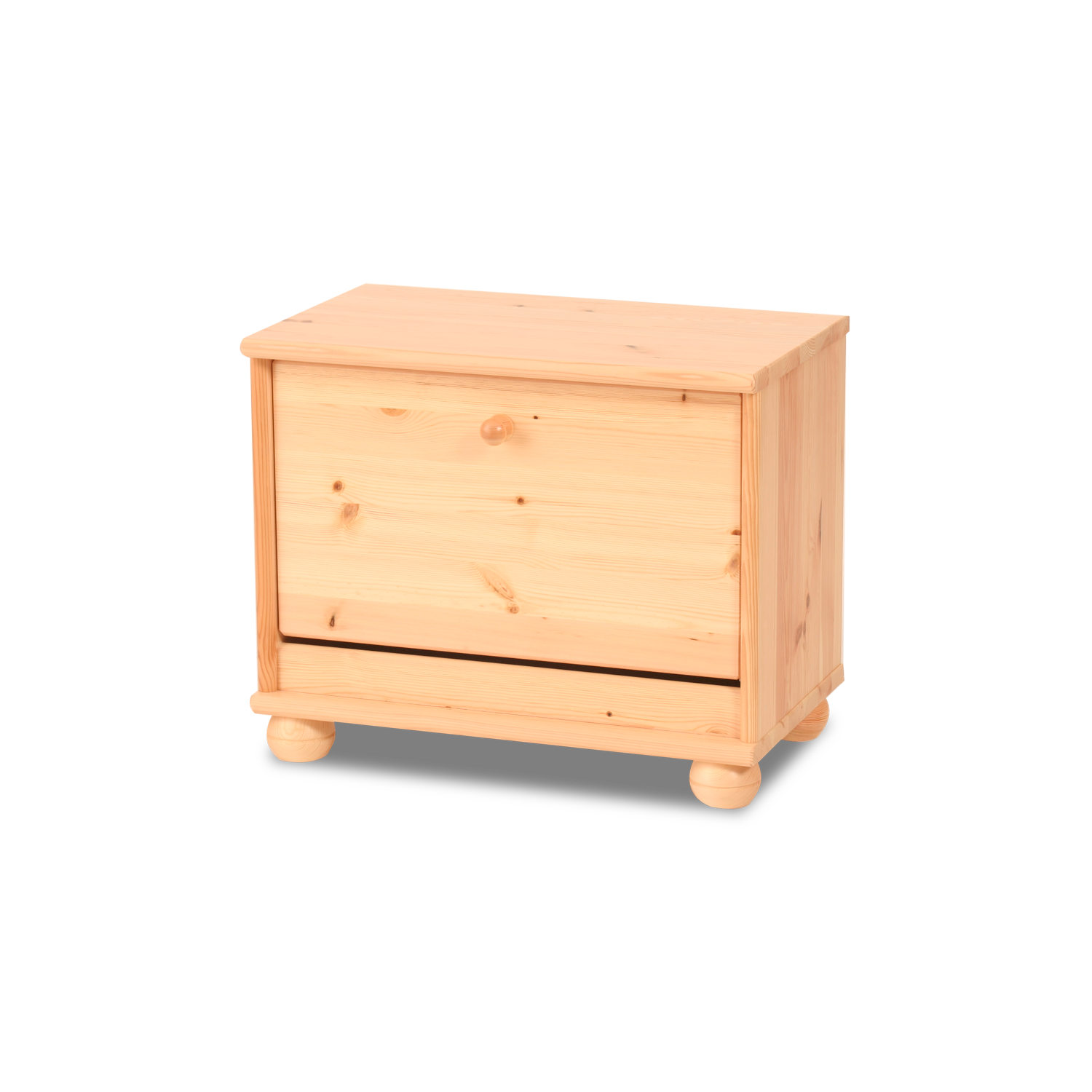 Claudia Schuhschrank / Schuhkipper | 1-Türig | 100% Bio Kiefer Massivholz