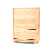 Claudia Schuhschrank / Schuhkipper | 3-Türig | 100% Bio Kiefer Massivholz