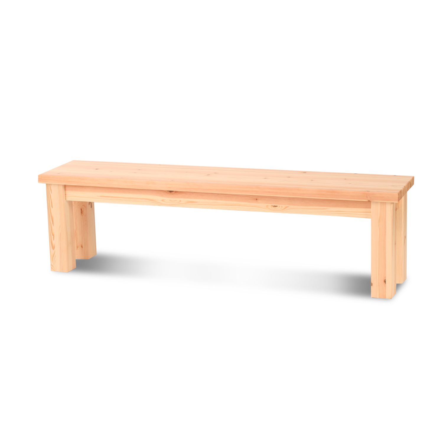 Vanessa Stuhl / Essbank 60-95-135-165 cm | 100% Bio Kiefer Massivholz