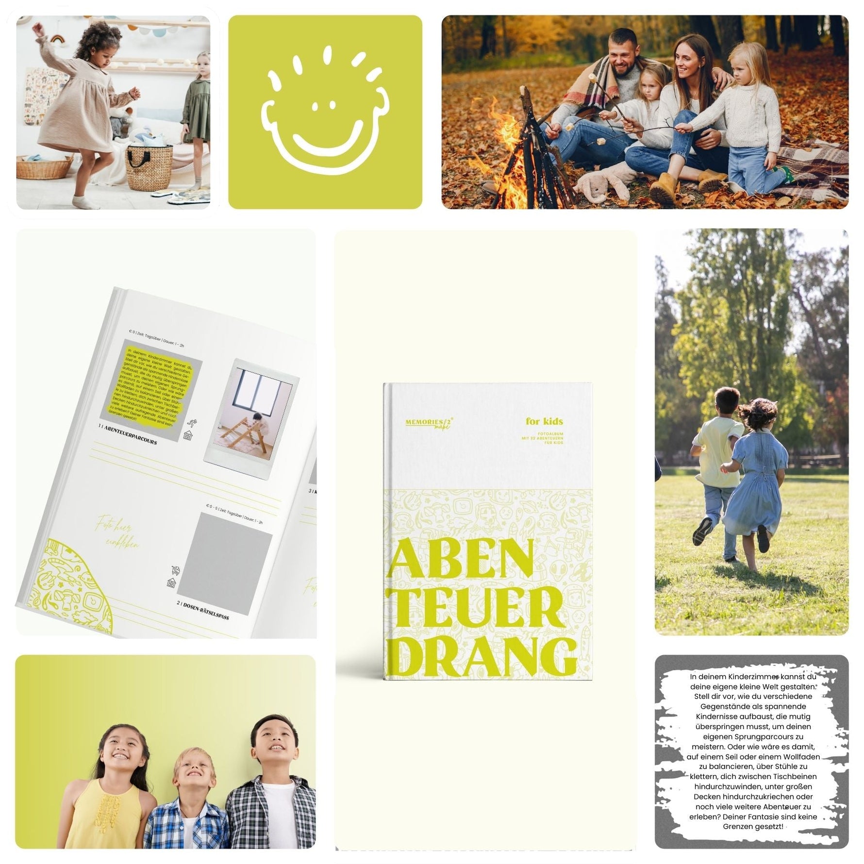 Challengebuch für Kinder