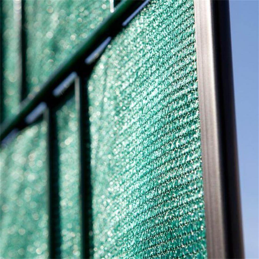 15 Premium Klemmschienen für Sichtschutzstreifen