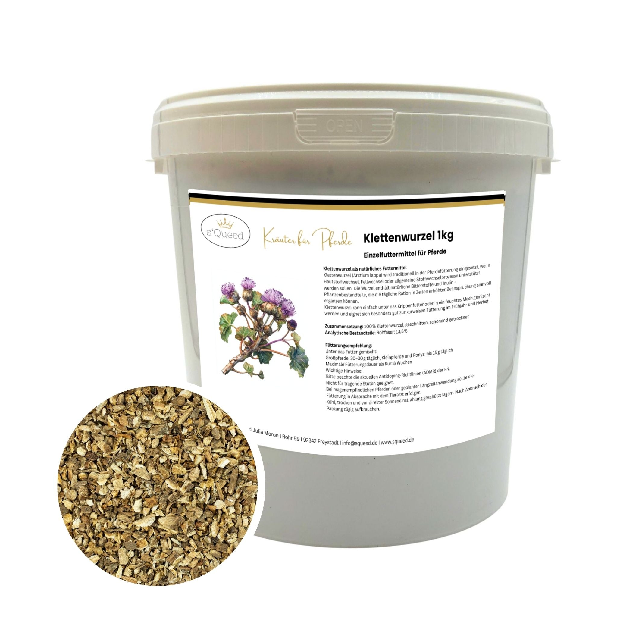 Klettenwurzel Pferd Natürliche Unterstützung Haut Und Fellwechsel Stoffwechselproblemen Pflanzliche Entgiftung Juckreiz
