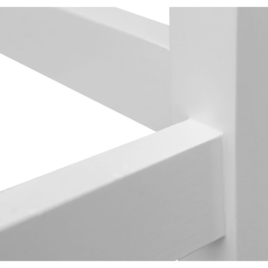 Bologna Elegante Massivholz Stuhl 10 | Farbe Weiß - Eiche