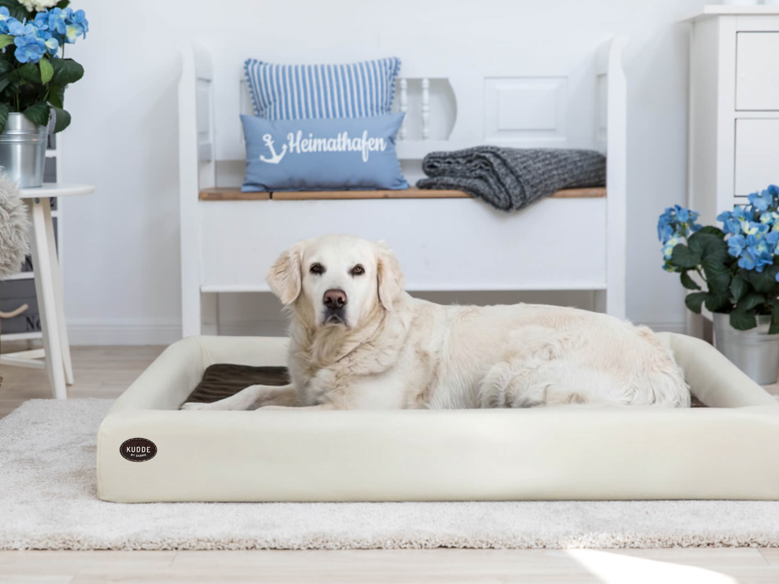 Hundebett KUDDE Kunstleder