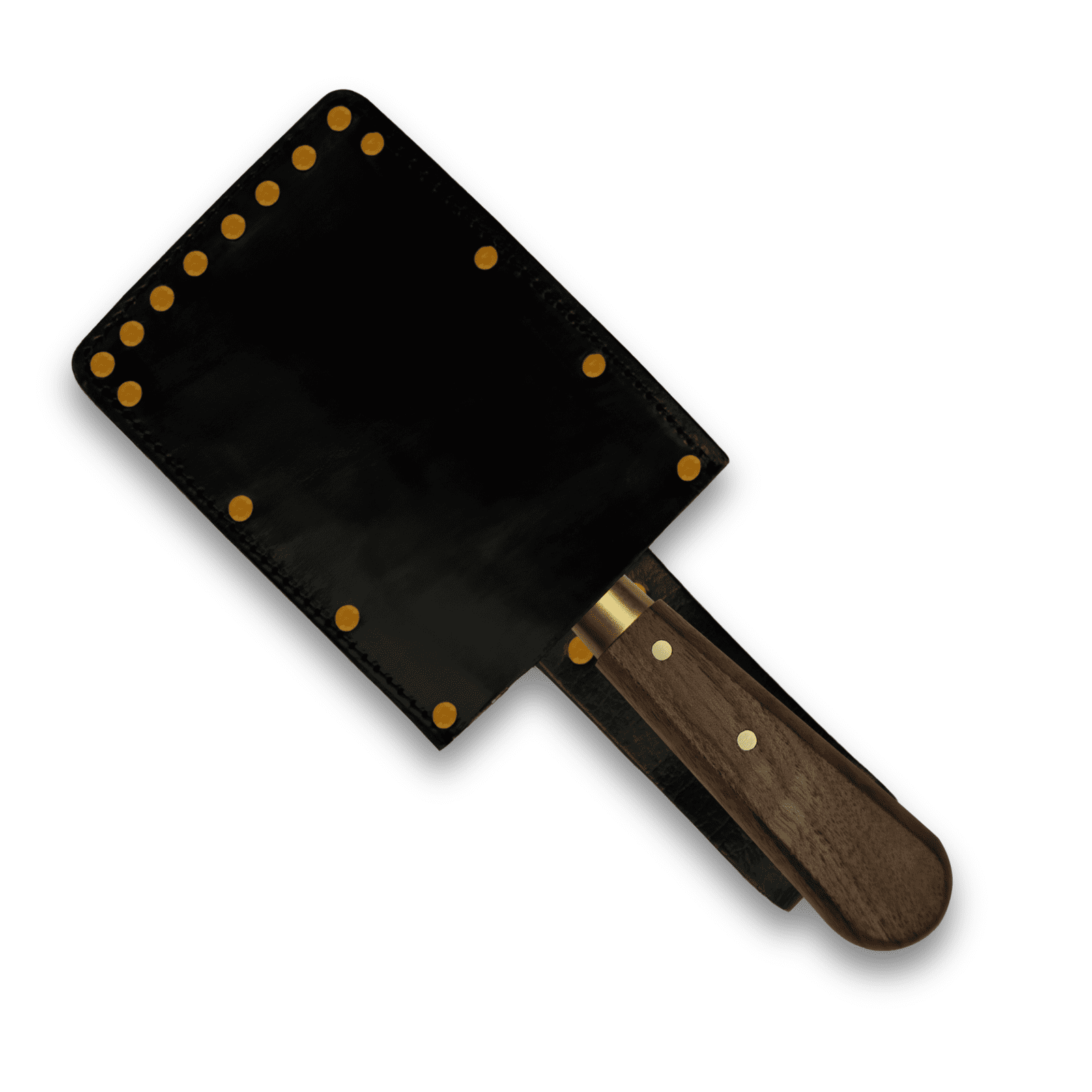 Lederscheide Für Viertelmondmesser Von Don Carlos Sattlermesser Hochwertige Rindsleder Hülle Für Schutz Und Stil