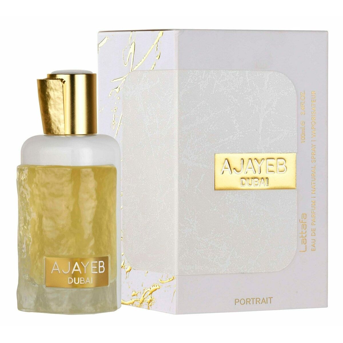 Lattafa Parfüm Ajayeb Dubai Portrait Gold Eau de Perfume 100ml