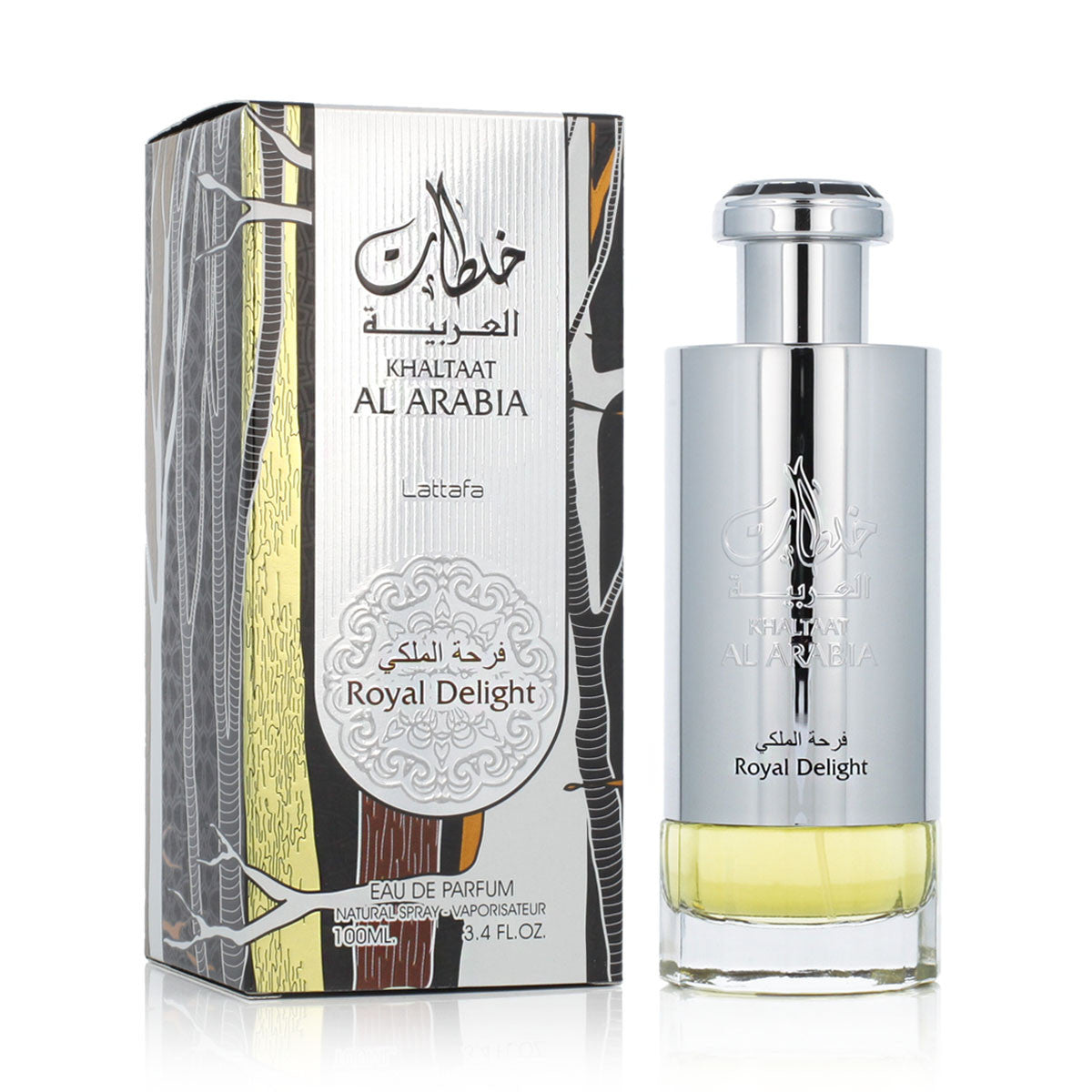 Lattafa Parfüm Khaltaat Al Arabia Royal Delight (Silver) Eau de Parfum 100ml