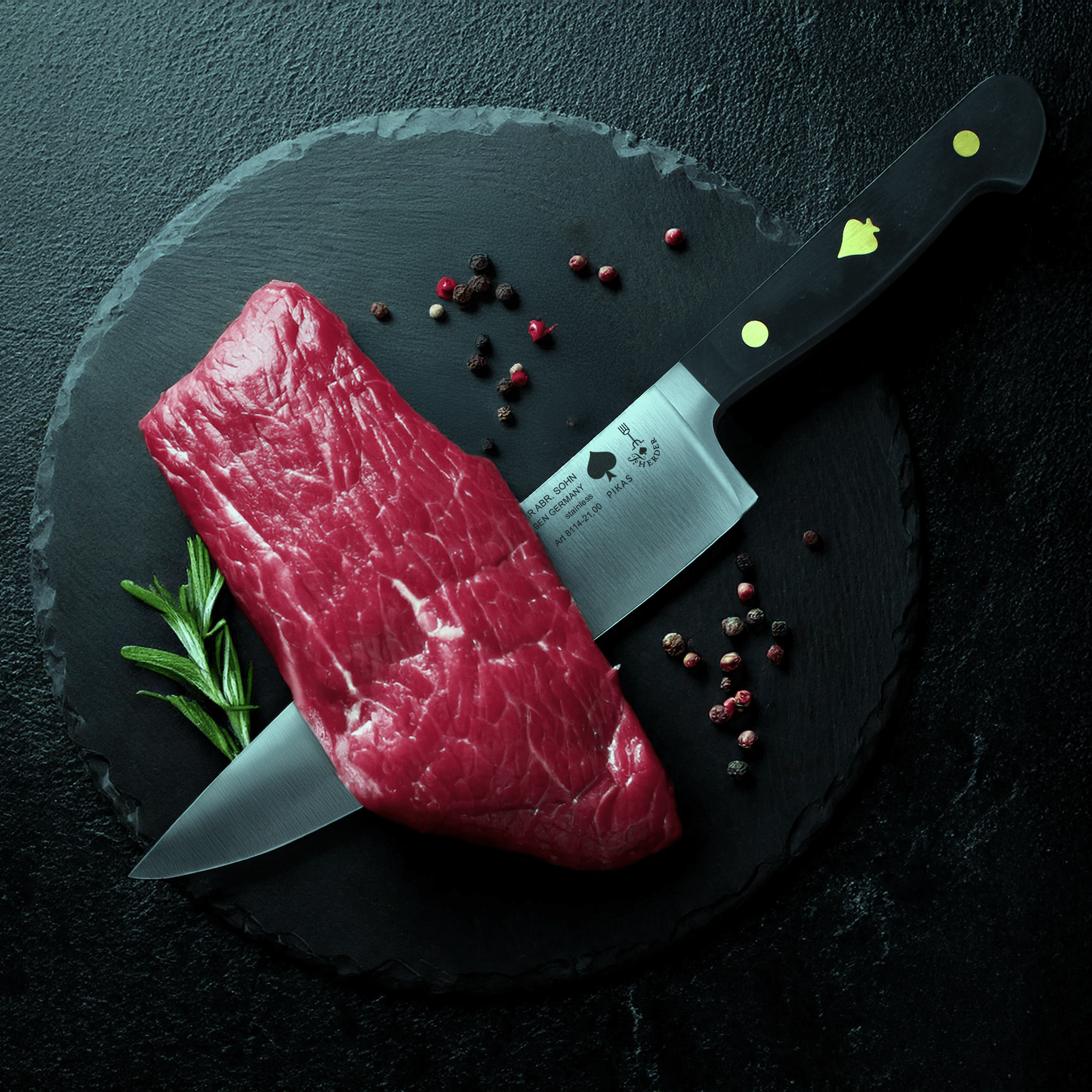 PIKAS Master Kochmesser Vielseitiges Küchenmesser Für Gemüse Obst Fleisch Und Fisch Mit Höchster Präzision Und Komfort