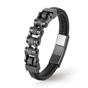 Black Chain Armband In Schwarz Elegant Und Flexibel Mit Dreiteiligem Magnetverschluss Für Persönlichkeit