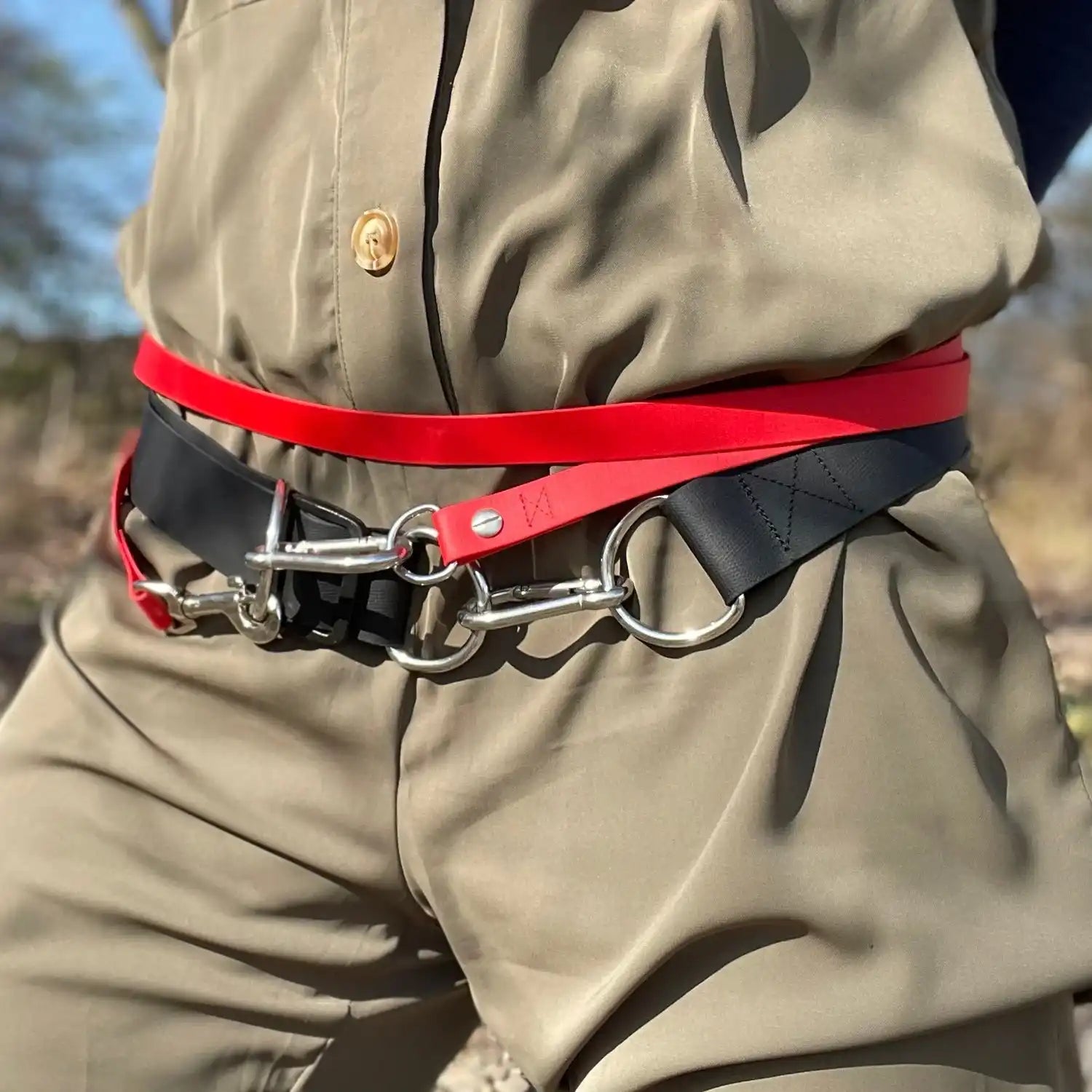 Leinen-Bauchgürtel CHILL (BioThane®) 78-120 cm by Der Hundegefährte