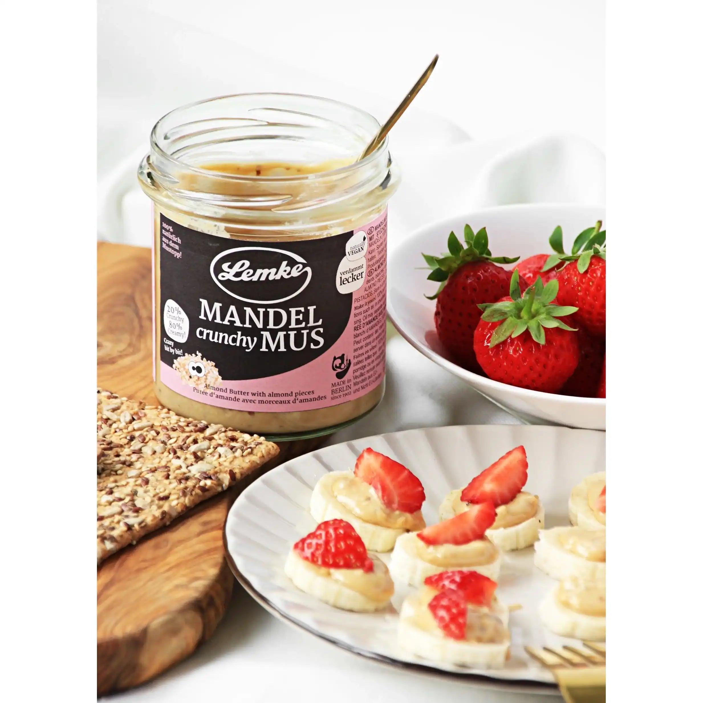 Crunchy Mandelmus by Lemke Feines Berliner Marzipan & Mehr