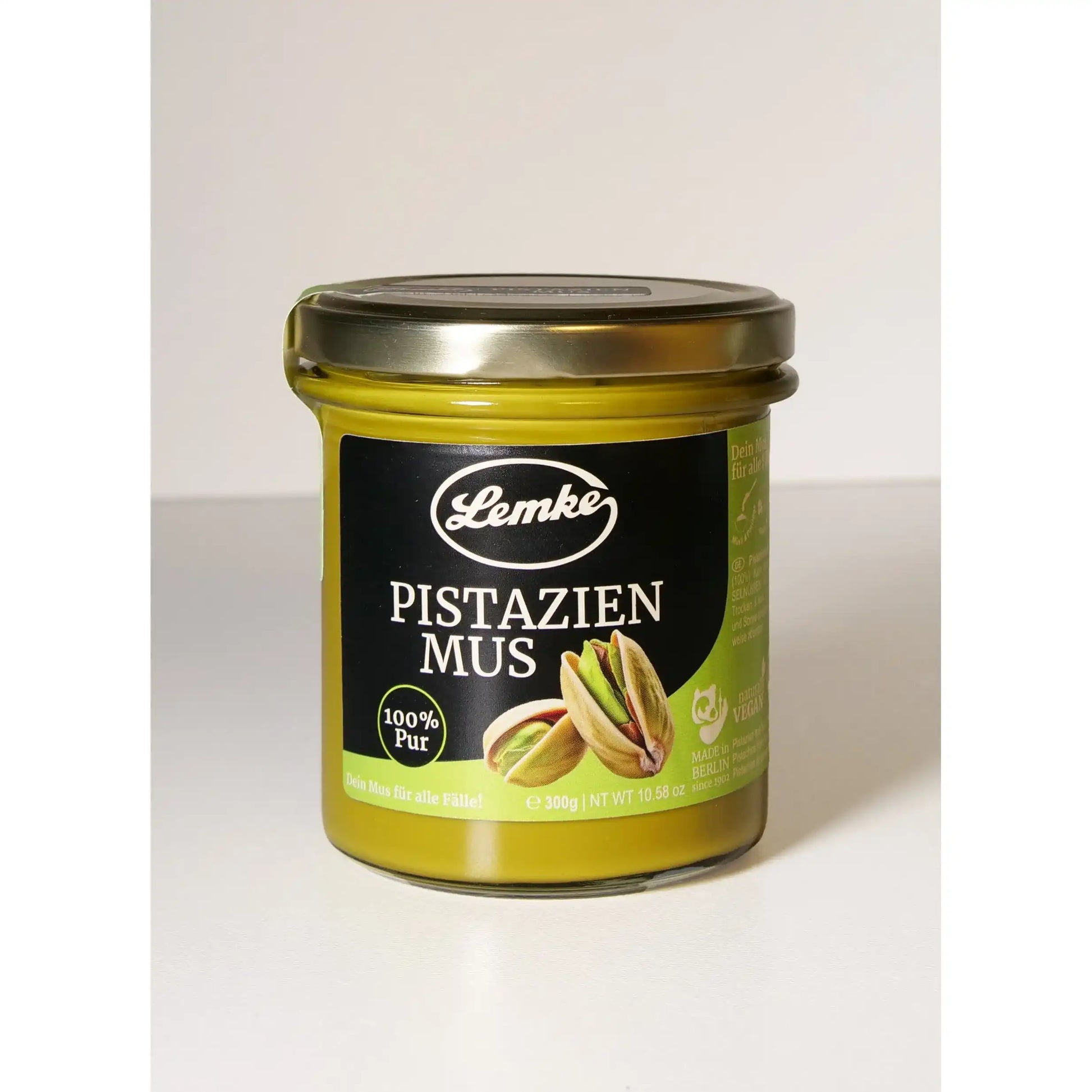 Pistazienmus 300g by Lemke Feines Berliner Marzipan & Mehr