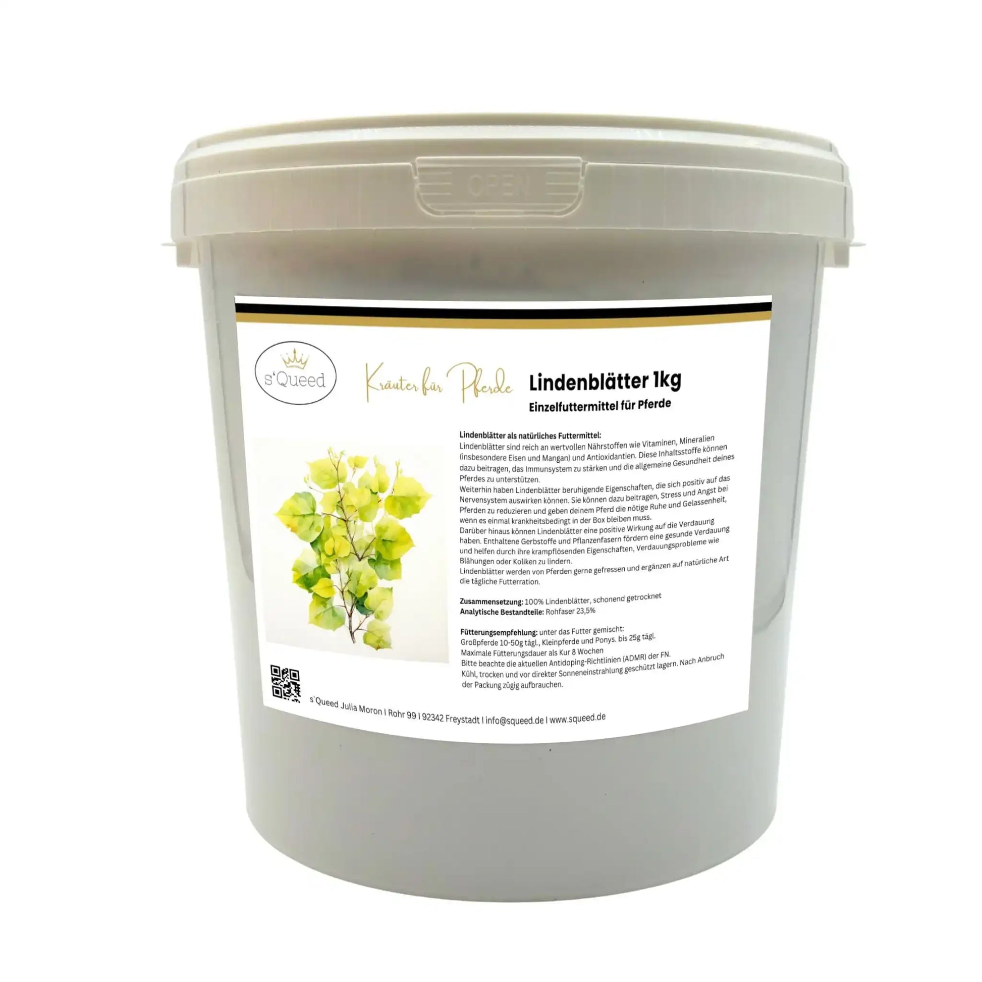 Lindenblätter Für Pferde Immunsystem Und Verdauung Natürliches Zusatzfutter Zur Unterstützung Von Abwehrkräften Nerven by s`Queed