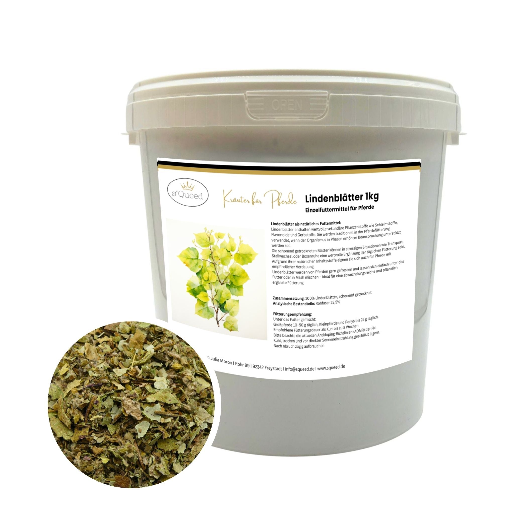 Lindenblätter Für Pferde Immunsystem Und Verdauung Natürliches Zusatzfutter Zur Unterstützung Von Abwehrkräften Nerven