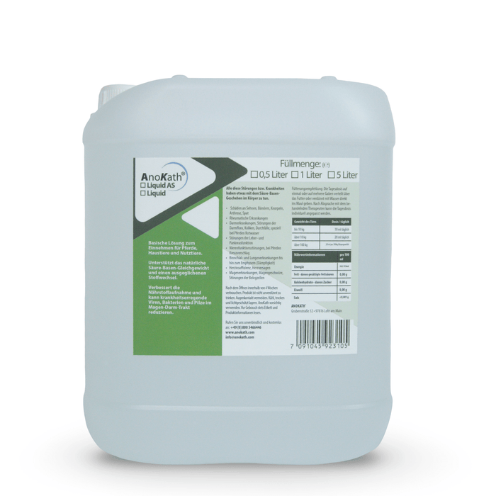 AnoKath® Liquid – Säure-Basen-Haushalt beim Pferd unterstützen