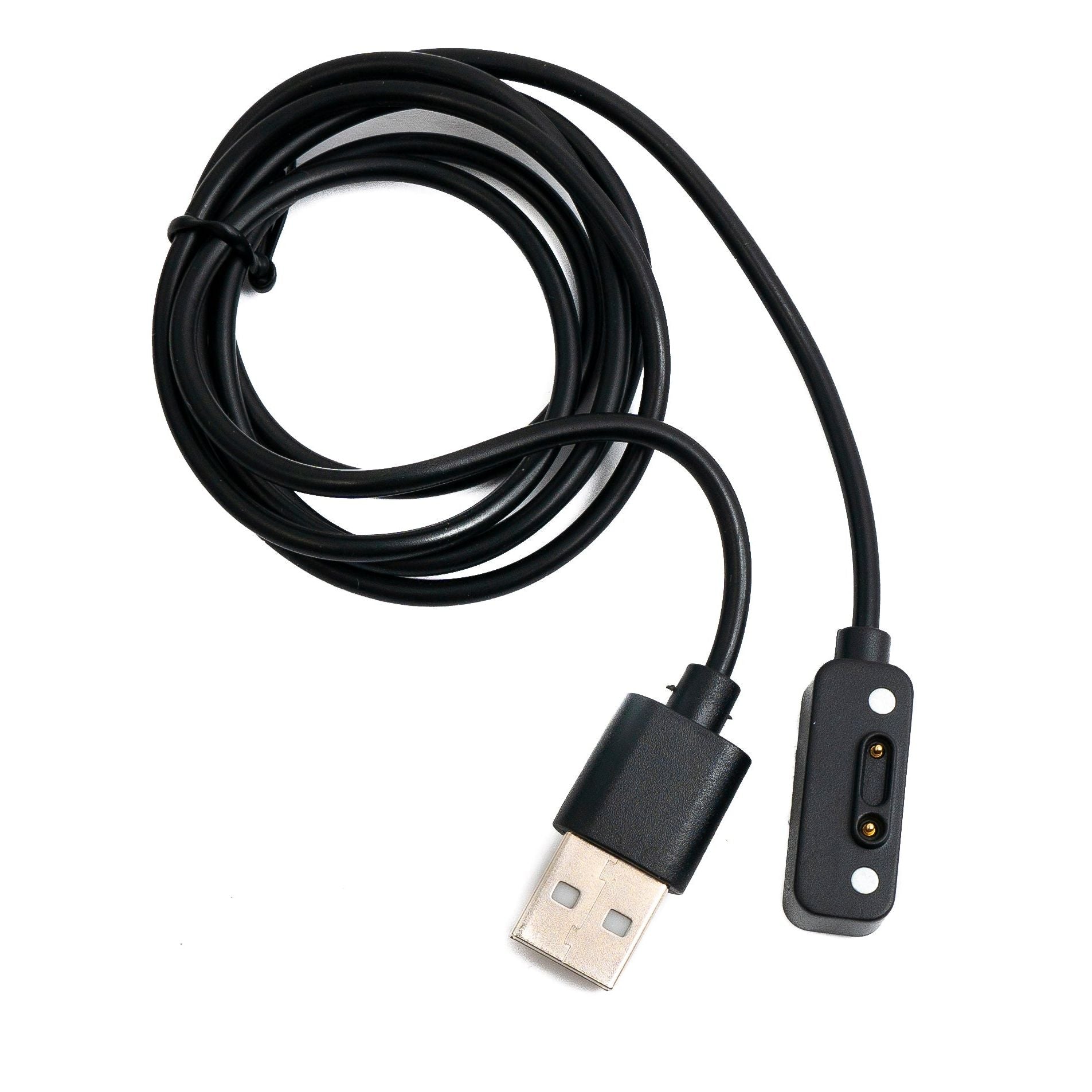 USB 2.0 Ladekabel Magnetisch Schwarz für Xplora X6 Play 101,5 cm Länge Hi Speed 480 Mbit Sekunde