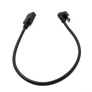 USB 3.1 C Auf USB 2.0 Mini B Kabel 30 cm Mit 180 Grad U Turn Winkel Schwarz Premium